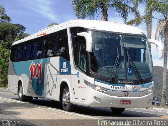 Auto Viação 1001 RJ 108.465 na cidade de Teresópolis, Rio de Janeiro, Brasil, por Diego Oliveira. Número da foto: #5377437.