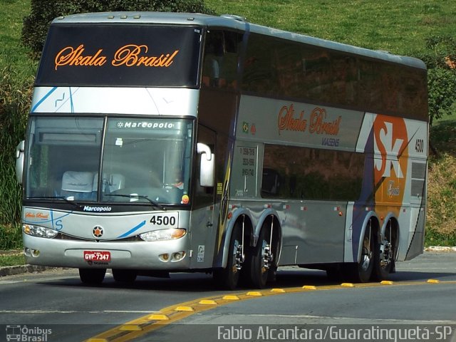 Skala Brasil Cargas e Turismo 4500 na cidade de Aparecida, São Paulo, Brasil, por Fabio Alcantara. ID da foto: 5376958.