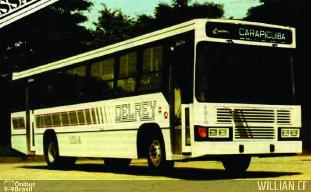 Del Rey Transportes 1014 na cidade de Carapicuíba, São Paulo, Brasil, por Willian Caminha Fonseca. ID da foto: 5377493.