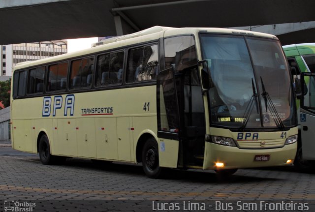 BPA Transportes 41 na cidade de Belo Horizonte, Minas Gerais, Brasil, por Lucas Lima. Número da foto: #5377076.