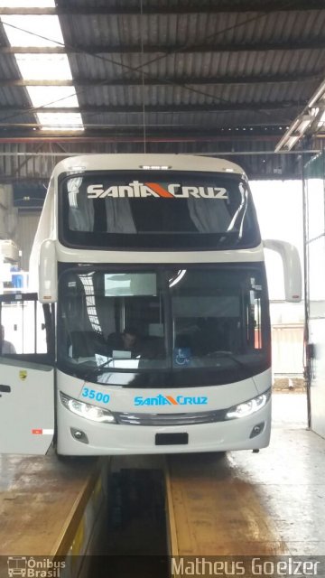 VUSC - Viação União Santa Cruz 3500 na cidade de Erechim, Rio Grande do Sul, Brasil, por Matheus Goelzer. Número da foto: #5377470.