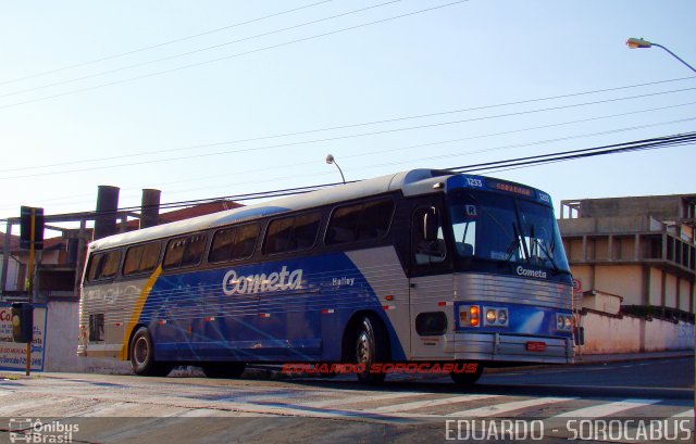 Viação Cometa 1233 na cidade de Sorocaba, São Paulo, Brasil, por EDUARDO - SOROCABUS. ID da foto: 5376191.