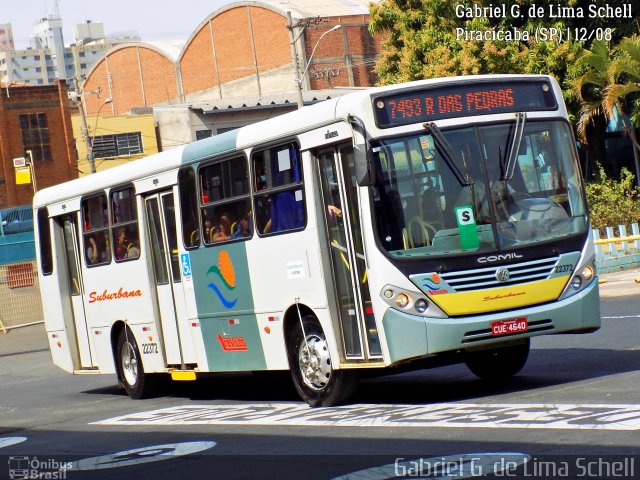 Viação Trevisan e Logística 22372 na cidade de Piracicaba, São Paulo, Brasil, por Gabriel Giacomin de Lima. ID da foto: 5376902.