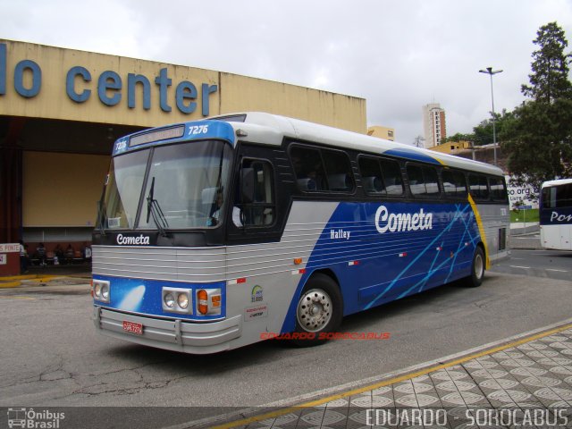 Viação Cometa 7276 na cidade de Sorocaba, São Paulo, Brasil, por EDUARDO - SOROCABUS. ID da foto: 5376198.