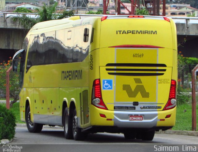 Viação Itapemirim 60569 na cidade de Vitória, Espírito Santo, Brasil, por Saimom  Lima. ID da foto: 5377126.