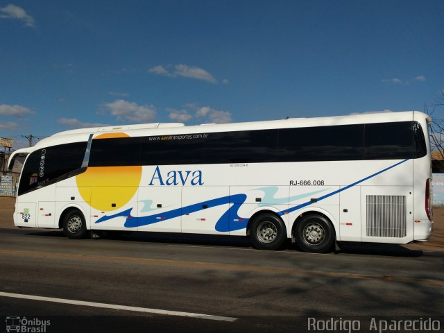 Aava RJ 666.008 na cidade de Conselheiro Lafaiete, Minas Gerais, Brasil, por Rodrigo  Aparecido. Número da foto: #5379342.
