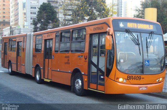 Transporte Coletivo Glória BR409 na cidade de Curitiba, Paraná, Brasil, por Guilherme Bomfim. Número da foto: #5378042.