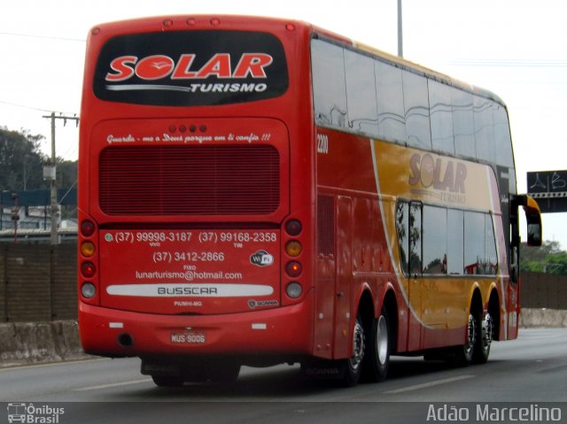 Solar Turismo 2200 na cidade de Belo Horizonte, Minas Gerais, Brasil, por Adão Raimundo Marcelino. ID da foto: 5379287.