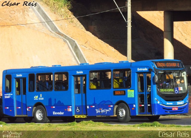 Viação Torres 20687 na cidade de Belo Horizonte, Minas Gerais, Brasil, por César Ônibus. Número da foto: #5379440.