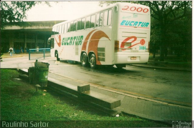 Eucatur - Empresa União Cascavel de Transportes e Turismo 3404 na cidade de Curitiba, Paraná, Brasil, por Paulinho Sartor. Número da foto: #5379587.