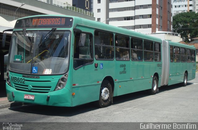 Auto Viação Mercês MB602 na cidade de Curitiba, Paraná, Brasil, por Guilherme Bomfim. Número da foto: #5378057.