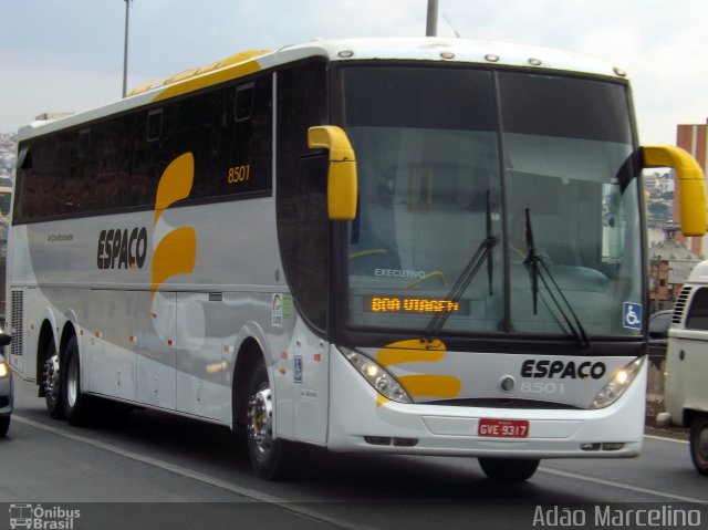 Espaço Transportes e Turismo 8501 na cidade de Belo Horizonte, Minas Gerais, Brasil, por Adão Raimundo Marcelino. ID da foto: 5379333.