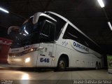 Viação Ouro e Prata 646 na cidade de Rondonópolis, Mato Grosso, Brasil, por Joase Batista da Silva. Número da foto: #5378311.