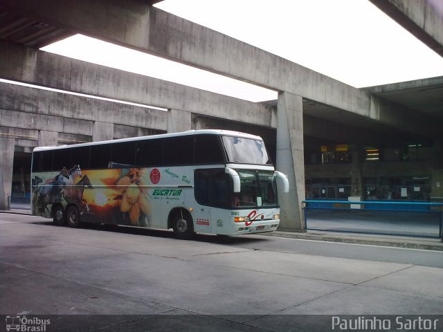 Eucatur - Empresa União Cascavel de Transportes e Turismo 3502 na cidade de Curitiba, Paraná, Brasil, por Paulinho Sartor. Número da foto: #5380282.