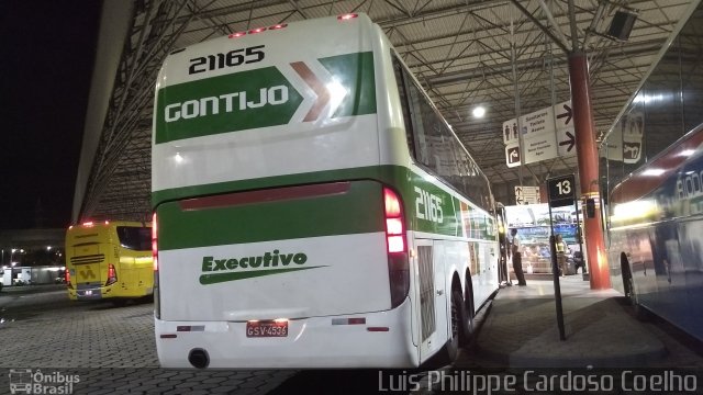 Empresa Gontijo de Transportes 21165 na cidade de Vitória, Espírito Santo, Brasil, por Luis Philippe Cardoso Coelho. Número da foto: #5380841.