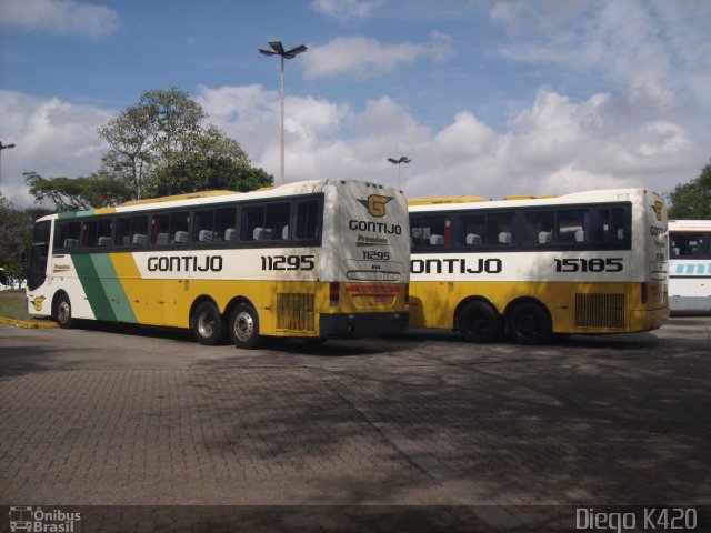 Empresa Gontijo de Transportes 11295 na cidade de São Paulo, São Paulo, Brasil, por Diego K420 . ID da foto: 5381028.