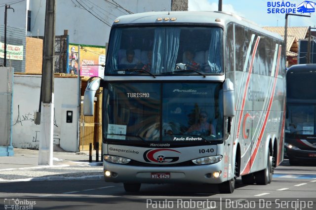 Gasparzinho Turismo 1040 na cidade de Aracaju, Sergipe, Brasil, por Paulo Roberto. ID da foto: 5381113.