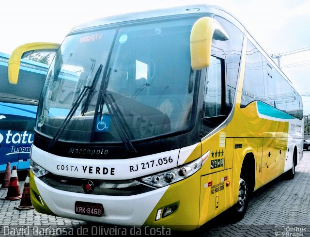 Costa Verde Transportes RJ 217.056 na cidade de Angra dos Reis, Rio de Janeiro, Brasil, por David Barbosa de Oliveira da Costa. Número da foto: #5380565.