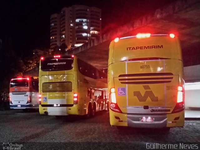 Viação Itapemirim 60755 na cidade de Cachoeiro de Itapemirim, Espírito Santo, Brasil, por Guilherme Neves. Número da foto: #5381666.