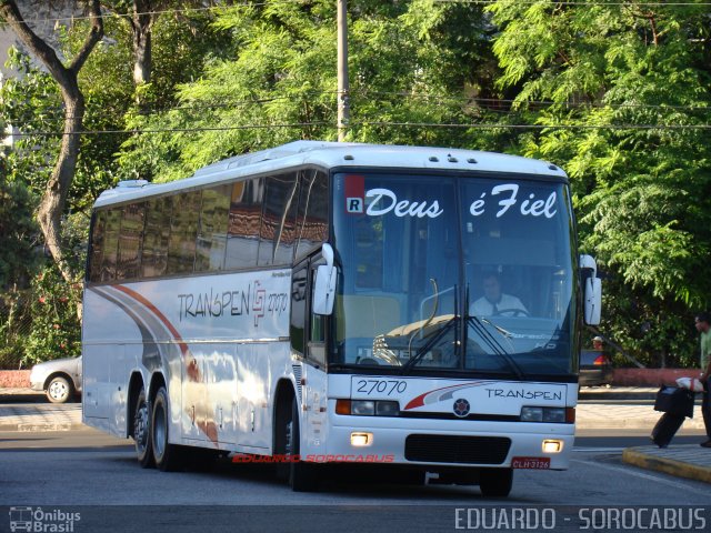 Transpen Transporte Coletivo e Encomendas 27070 na cidade de Sorocaba, São Paulo, Brasil, por EDUARDO - SOROCABUS. Número da foto: #5382987.