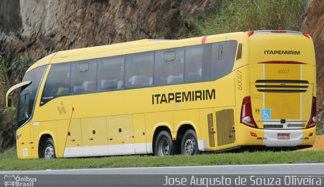 Viação Itapemirim 60027 na cidade de Paracambi, Rio de Janeiro, Brasil, por José Augusto de Souza Oliveira. Número da foto: #5383471.