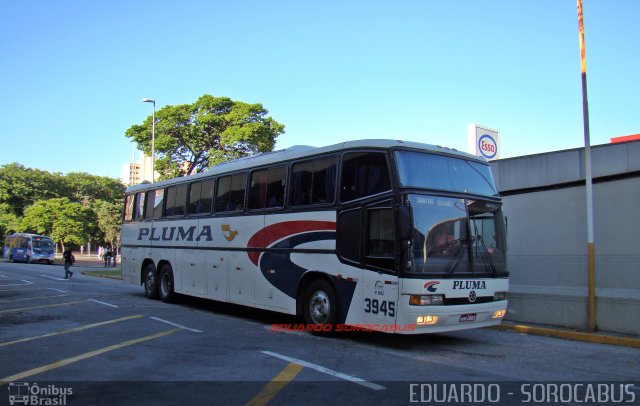 Pluma Conforto e Turismo 3945 na cidade de Sorocaba, São Paulo, Brasil, por EDUARDO - SOROCABUS. ID da foto: 5382986.