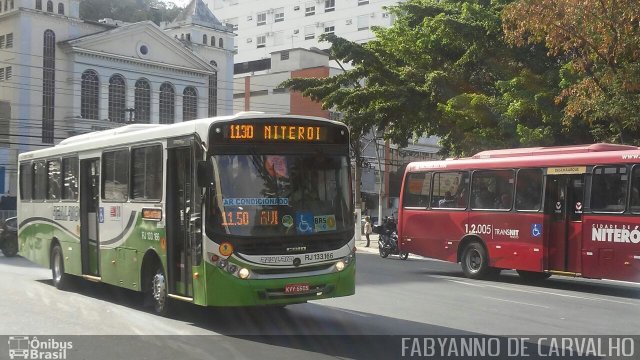 Expresso Real Rio RJ 133.166 na cidade de Niterói, Rio de Janeiro, Brasil, por Fabiano Magalhaes. Número da foto: #5384018.
