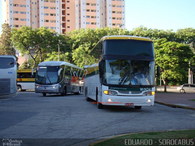 Nacional Expresso 16304 na cidade de Sorocaba, São Paulo, Brasil, por EDUARDO - SOROCABUS. ID da foto: 5382988.