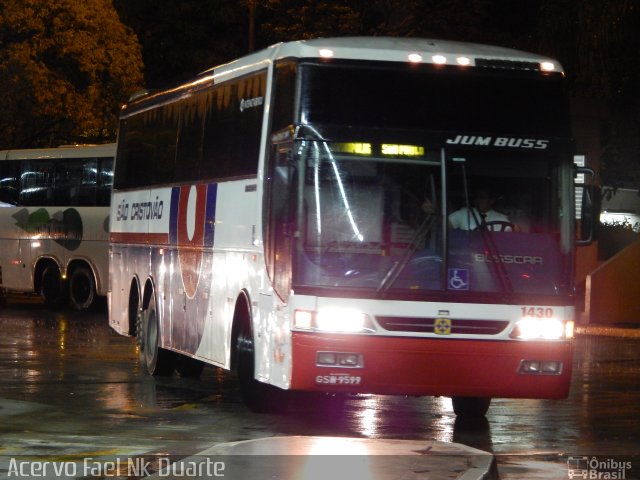 Viação São Cristóvão 1430 na cidade de São Paulo, São Paulo, Brasil, por Raphael José da Silva. ID da foto: 5383193.