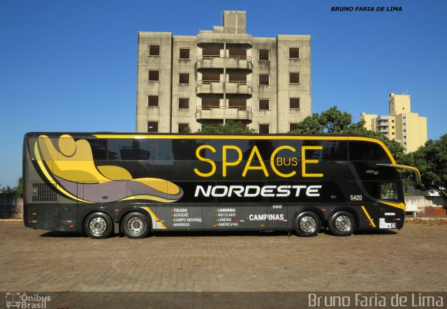 Expresso Nordeste 5420 na cidade de Campinas, São Paulo, Brasil, por Bruno Faria de Lima. Número da foto: #5322012.