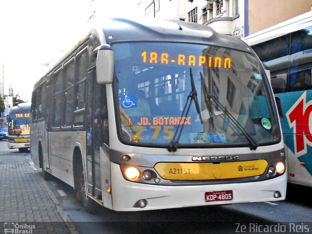 Translitorânea Turística A21151 na cidade de Rio de Janeiro, Rio de Janeiro, Brasil, por Zé Ricardo Reis. ID da foto: 5321475.