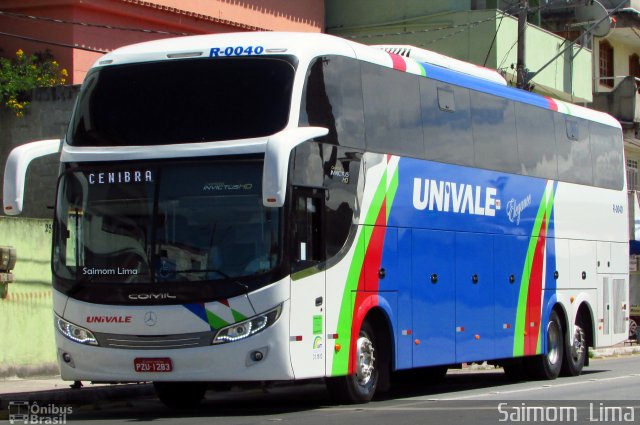 Univale Transportes R-0040 na cidade de Vila Velha, Espírito Santo, Brasil, por Saimom  Lima. Número da foto: #5321190.