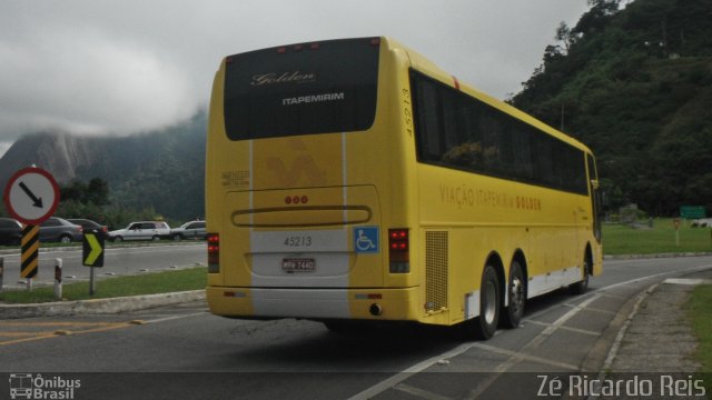 Viação Itapemirim 45213 na cidade de Teresópolis, Rio de Janeiro, Brasil, por Zé Ricardo Reis. ID da foto: 5384802.