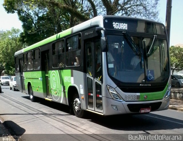 Viação Garcia 8903 na cidade de Apucarana, Paraná, Brasil, por Josino Vieira. Número da foto: #5385800.