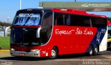 Expresso São Luiz 7360 na cidade de Goiânia, Goiás, Brasil, por Andrey Gustavo. Número da foto: #:id.