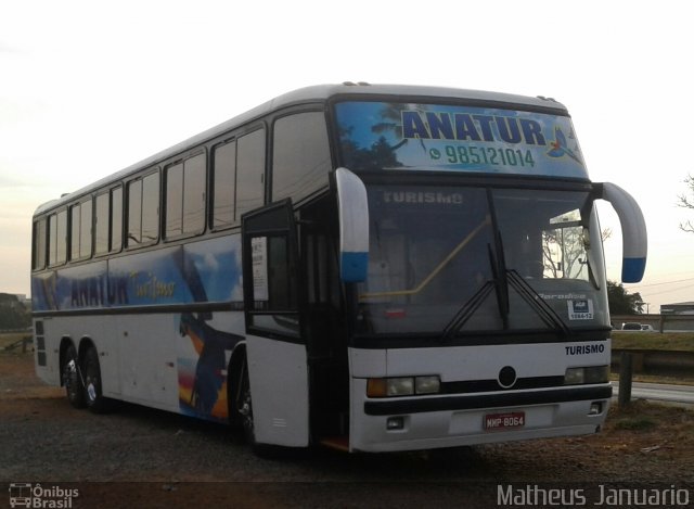 Ana Tur Transporte Turismo 8064 na cidade de Anápolis, Goiás, Brasil, por Matheus Januario. Número da foto: #5323774.