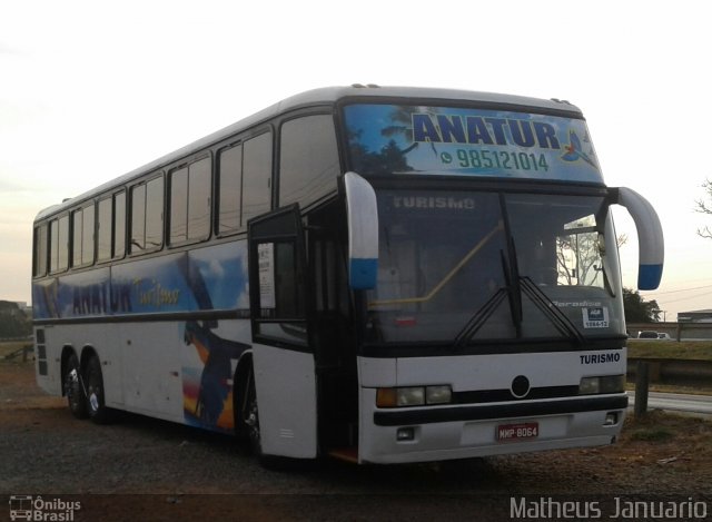 Ana Tur Transporte Turismo 8064 na cidade de Anápolis, Goiás, Brasil, por Matheus Januario. ID da foto: 5323774.