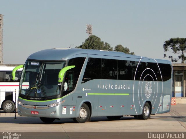 Viação Garcia 8523 na cidade de Curitiba, Paraná, Brasil, por Diogo Viec. Número da foto: #5324352.