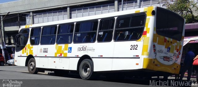 Radial Transporte Coletivo 202 na cidade de Ferraz de Vasconcelos, São Paulo, Brasil, por Michel Nowacki. ID da foto: 5323807.