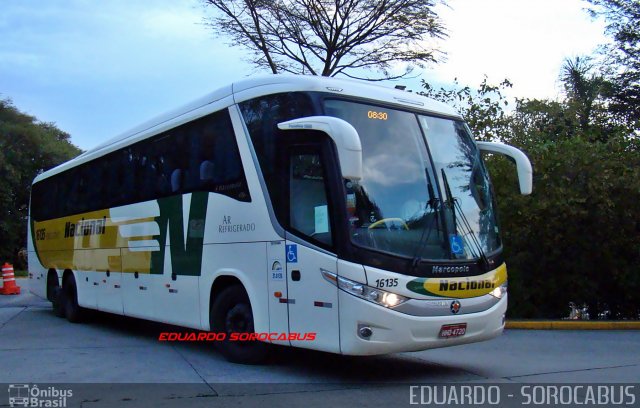 Viação Nacional 16135 na cidade de São Paulo, São Paulo, Brasil, por EDUARDO - SOROCABUS. Número da foto: #5322750.