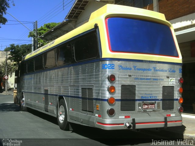 Itaúna Transporte Turístico 9022 na cidade de Curvelo, Minas Gerais, Brasil, por Josimar Vieira. ID da foto: 5326019.