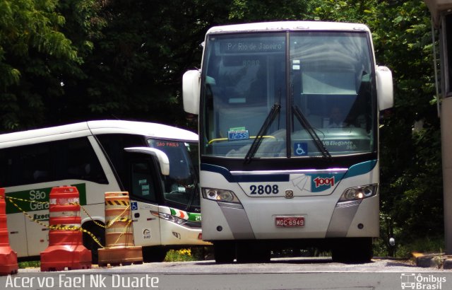 Auto Viação 1001 2808 na cidade de São Paulo, São Paulo, Brasil, por Raphael José da Silva. ID da foto: 5325790.