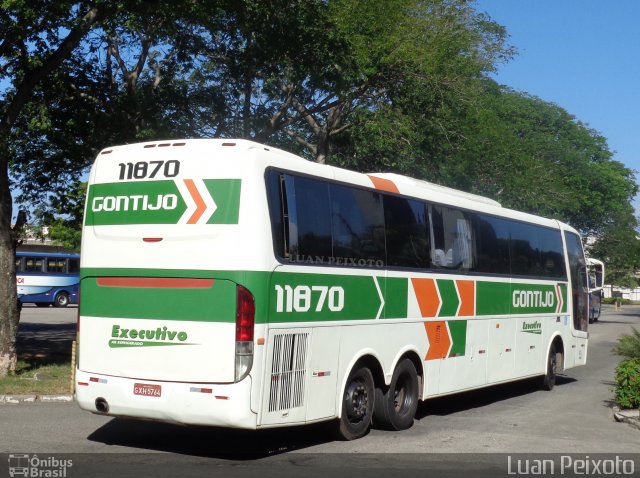 Empresa Gontijo de Transportes 11870 na cidade de Vitória, Espírito Santo, Brasil, por Luan Peixoto. ID da foto: 5326327.