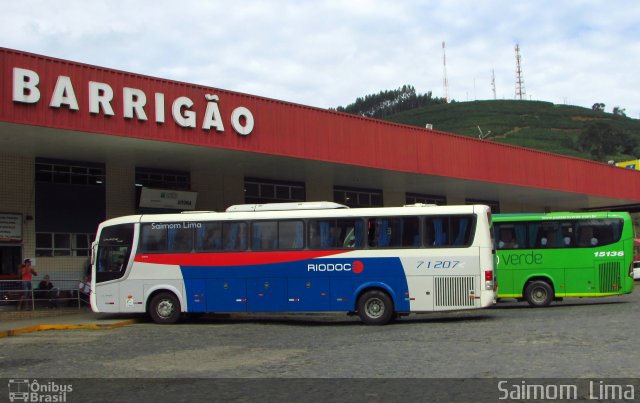 Viação Riodoce 71207 na cidade de Manhuaçu, Minas Gerais, Brasil, por Saimom  Lima. ID da foto: 5325645.