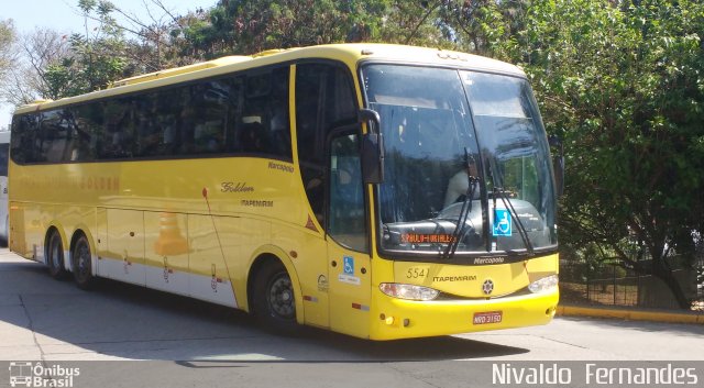 Viação Itapemirim 5541 na cidade de São Paulo, São Paulo, Brasil, por Nivaldo  Fernandes. ID da foto: 5328024.