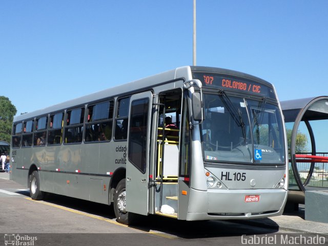 Auto Viação Redentor HL105 na cidade de Curitiba, Paraná, Brasil, por Gabriel Machado. Número da foto: #5326585.