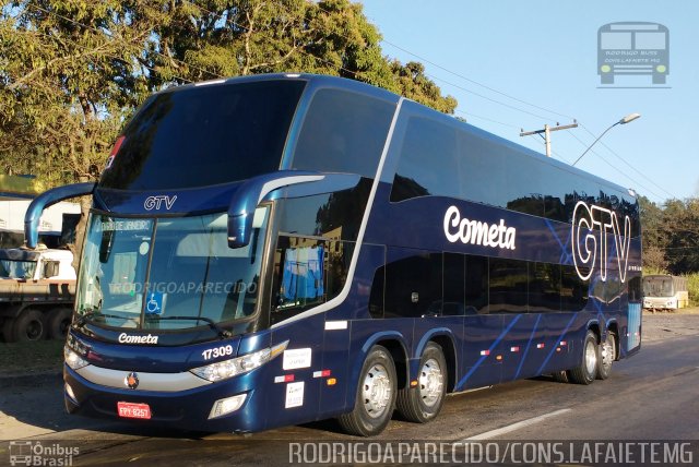 Viação Cometa 17309 na cidade de Conselheiro Lafaiete, Minas Gerais, Brasil, por Rodrigo  Aparecido. Número da foto: #5328556.