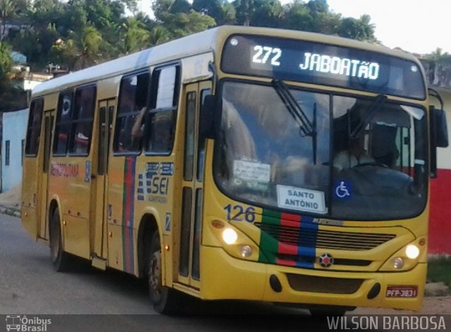 Empresa Metropolitana 126 na cidade de Jaboatão dos Guararapes, Pernambuco, Brasil, por WILSON BARBOSA. ID da foto: 5328301.