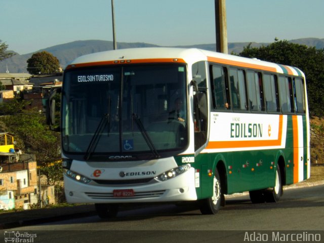 Viação Edilson 20000 na cidade de Belo Horizonte, Minas Gerais, Brasil, por Adão Raimundo Marcelino. ID da foto: 5330741.