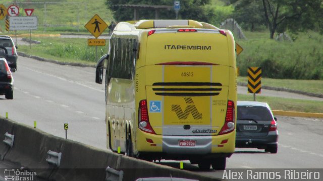 Viação Itapemirim 60813 na cidade de Roseira, São Paulo, Brasil, por Alex Ramos Ribeiro. ID da foto: 5331128.